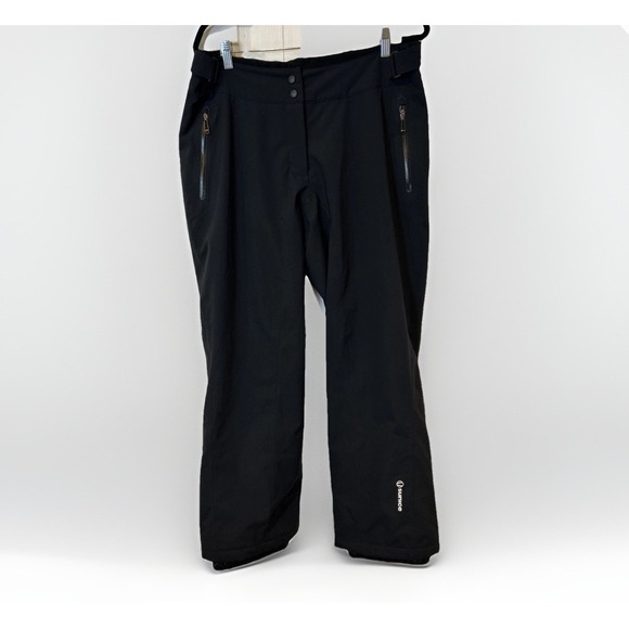 Sunice Womens Snow Ski Pants  14R Primaloft Black Insulated  Waterproof Winter - Picture 1 of 9